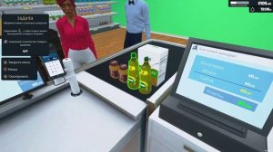 Симулятор Супермаркета заказ продуктов через планшет Supermarket Simulator часть 4 прохождение