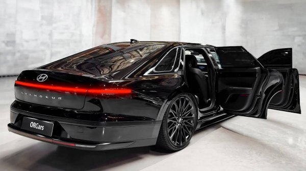Hyundai Grandeur 2026 года — звук, интерьер и экстерьер