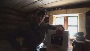 ДОБРАЛСЯ ДО УЧАСТКА В ТАЙГЕ. ОТДЫХ ПЕРЕД БОЛЬШОЙ РАБОТОЙ, ПОСЛЕ ТРУДНОЙ ДОРОГИ.