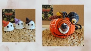 Вязовлог #16. Снова игрушки к Хэллоуину, продолжаю вязать игрушки к новому году