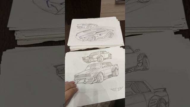 3 года эскизов