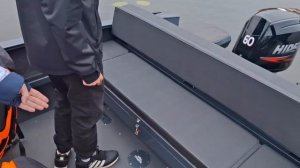 Обновленный алюминевый катер Триера 460 - что нового?