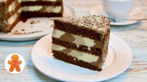 Торт "Шоколадный Вальс" 🎂 Очень вкусный шоколадный торт с кремом пломбир!