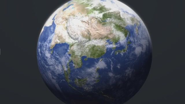 Земля. Планета.  3 D модель.