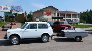 НА СТАРЕНЬКОЙ НИВЕ ПРОЕХАТЬ 5000КМ.