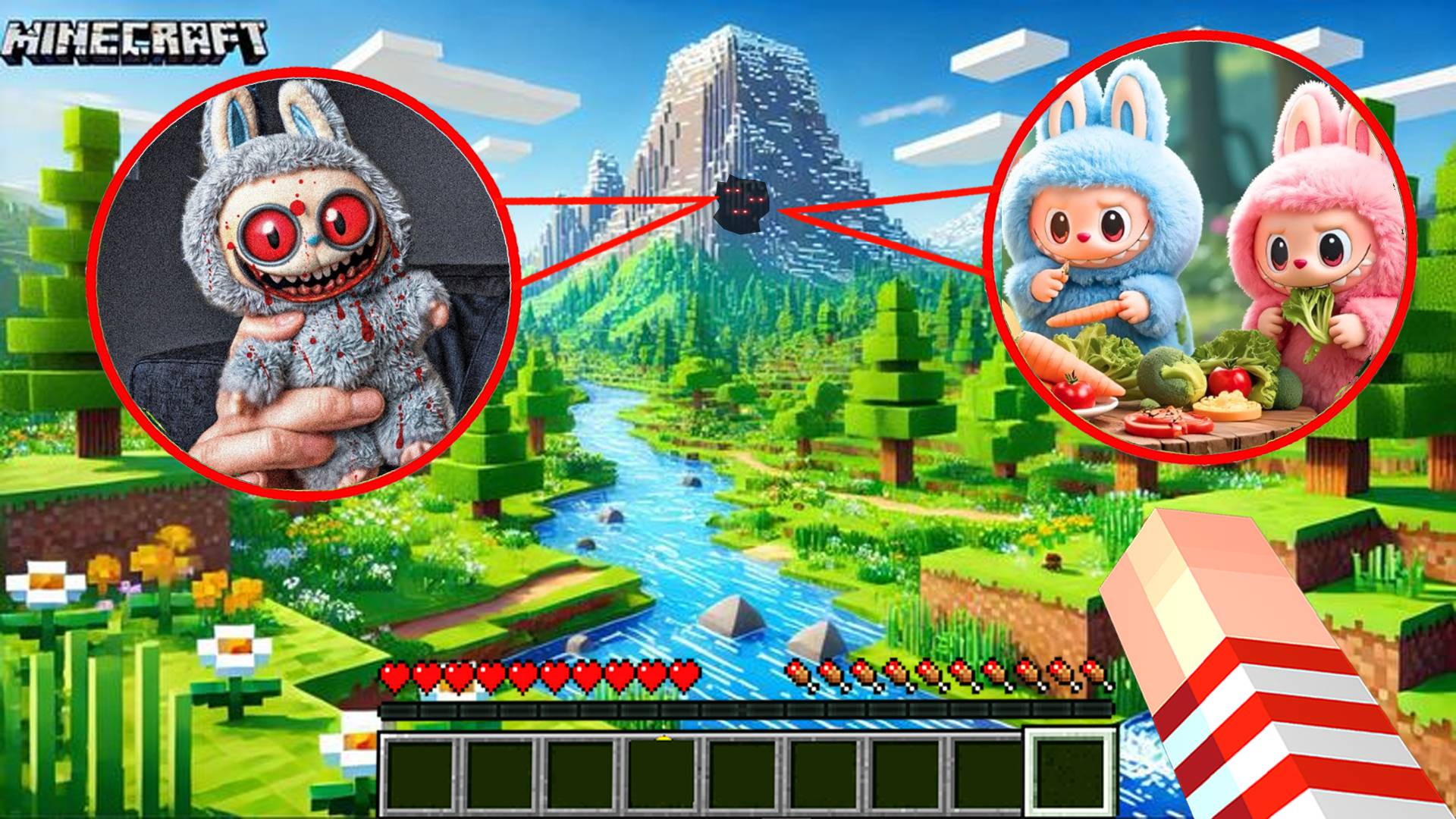 Я НАШЛА ЗАПРЕЩЕННЫЕ ИГРУШКИ ЛАБУБУ В МАЙНКРАФТ! смотреть онлайн