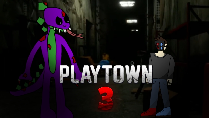 я прохожу игру PLAYTOWN 3, #1, #playtown #horror