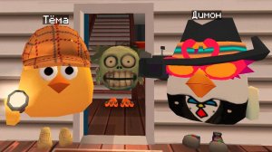 😨 Жуткая тайна Полуночного человека в Чикен Ган! Тёма Chicken Gun