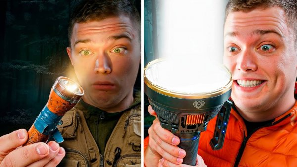 Фонарик за 1$ vs 1000$