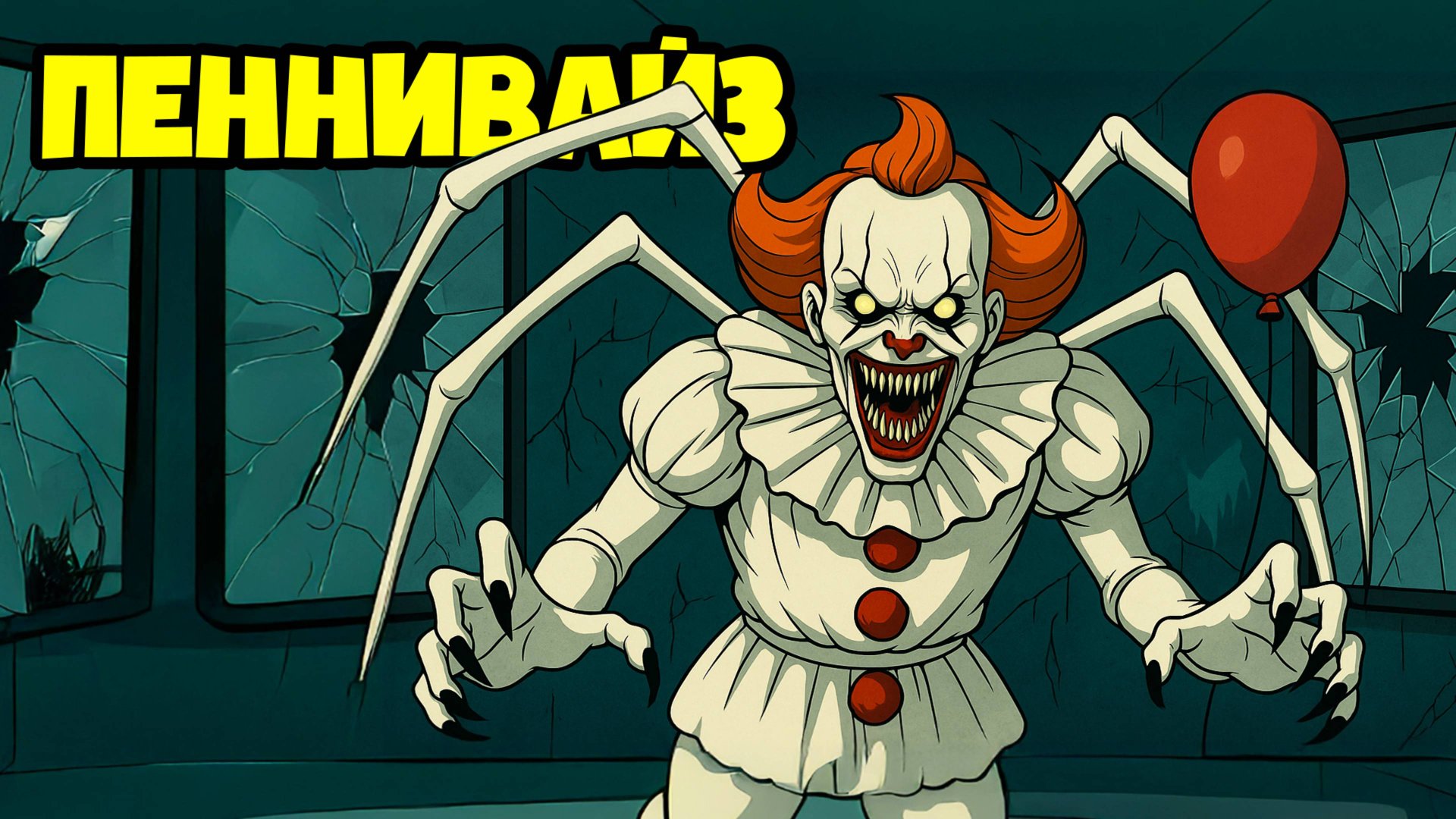 РЕПОРТАЖ ИЗ ЛОГОВА ПЕННИВАЙЗА! ОНО здесь! (Хоррор Анимация, Мультик, Мультфильм, Аниматор, Клоун)
