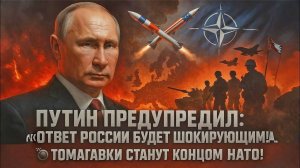 💥Андрей Мартьянов: Путин предупредил: “Ответ России будет шокирующим!” Томагавки станут концом НАТО