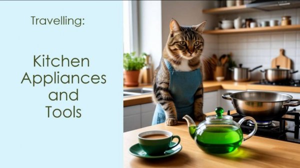 Story # 122 : Travelling : Kitchen Appliances and Tools