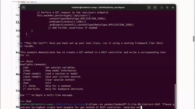 Ollama. Локальная установка LLM.