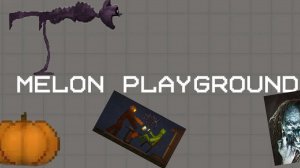 хелоуин в мелон плейграунд #melon playground #cat nap #кет нап #мелон плейграунд