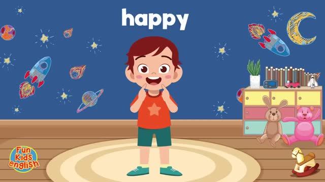 Feelings and Emotions Vocabulary Chant for Children _ Fun Kids English смотреть онлайн