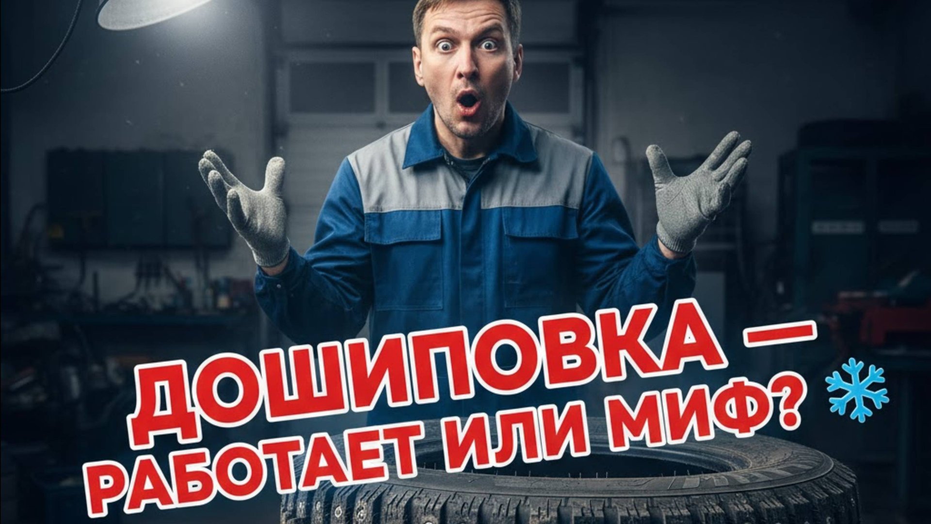 Такого от зимних шин я не ожидал! Эксперимент с дошиповкой