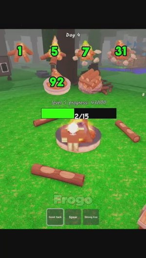 Роблокс 99 ночей в лесу КОСТЕР #роблокс #мультик #прикол