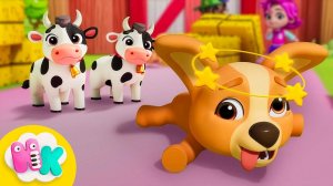 Lou, Lou, Saute avec Moi ♀️ Chanson pour Enfants | HeyKids en Français