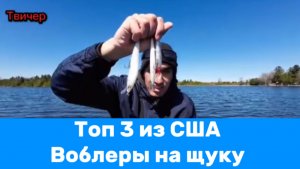 Топ 3 воблеры на щуку от блогера из Онтарио.
