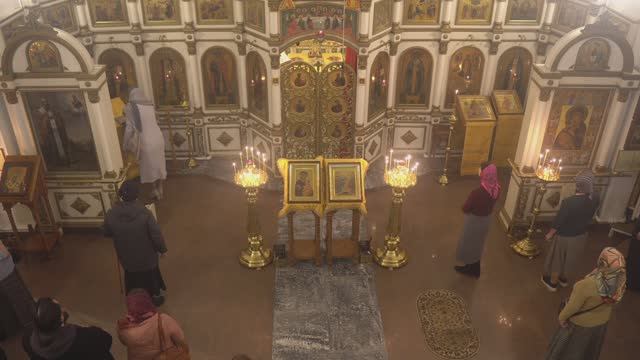 Запись трансляции 25 октября 17:00. Всенощное бдение смотреть онлайн