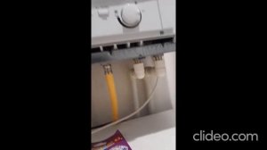 Устранение протечки, замена  аварийного клапана газового котла.