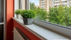 Полезная приблуда:  пластиковые подоконники на балкон - УСТАНОВКА.