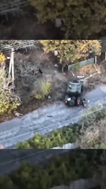 В ВСУ была обнаружена самая счастливая задница. Дрон попал в зад ВСУшника выпрыгивающему с ХАМВИ смотреть онлайн