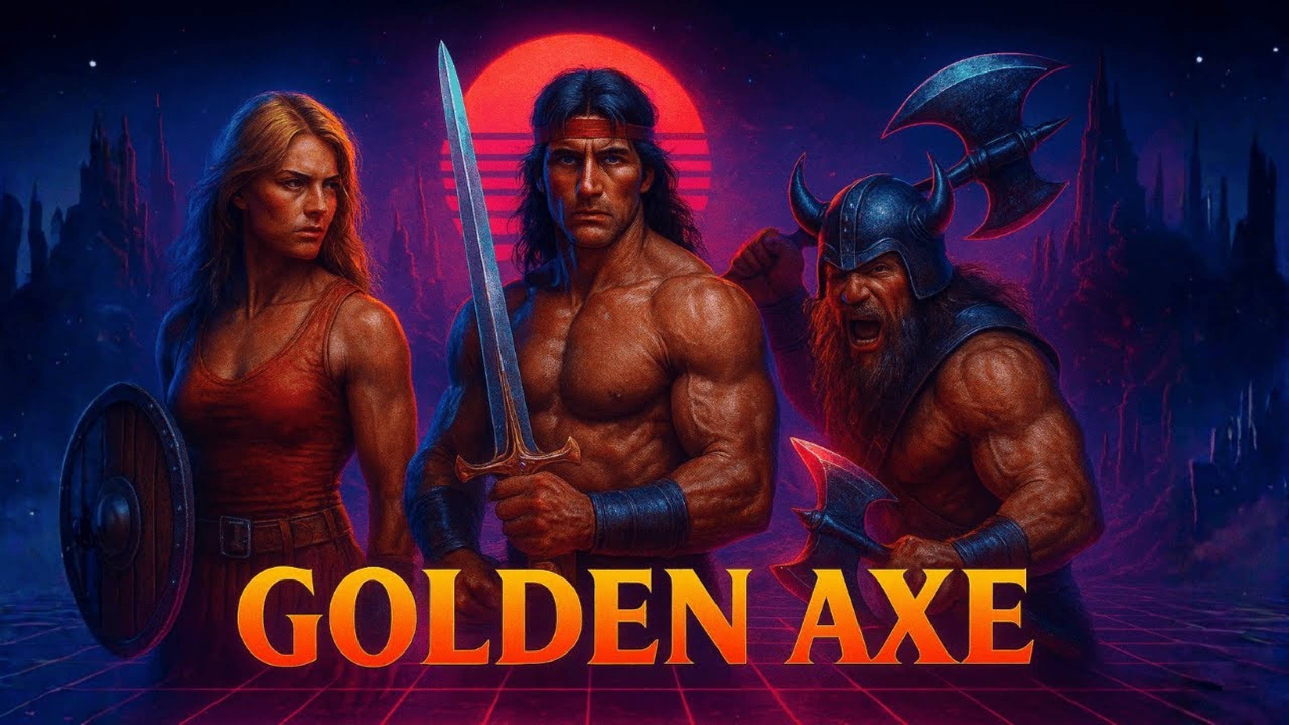 Golden Axe • 14 Track Heavy Synthmetal Tribute (Pixel Wave) смотреть онлайн
