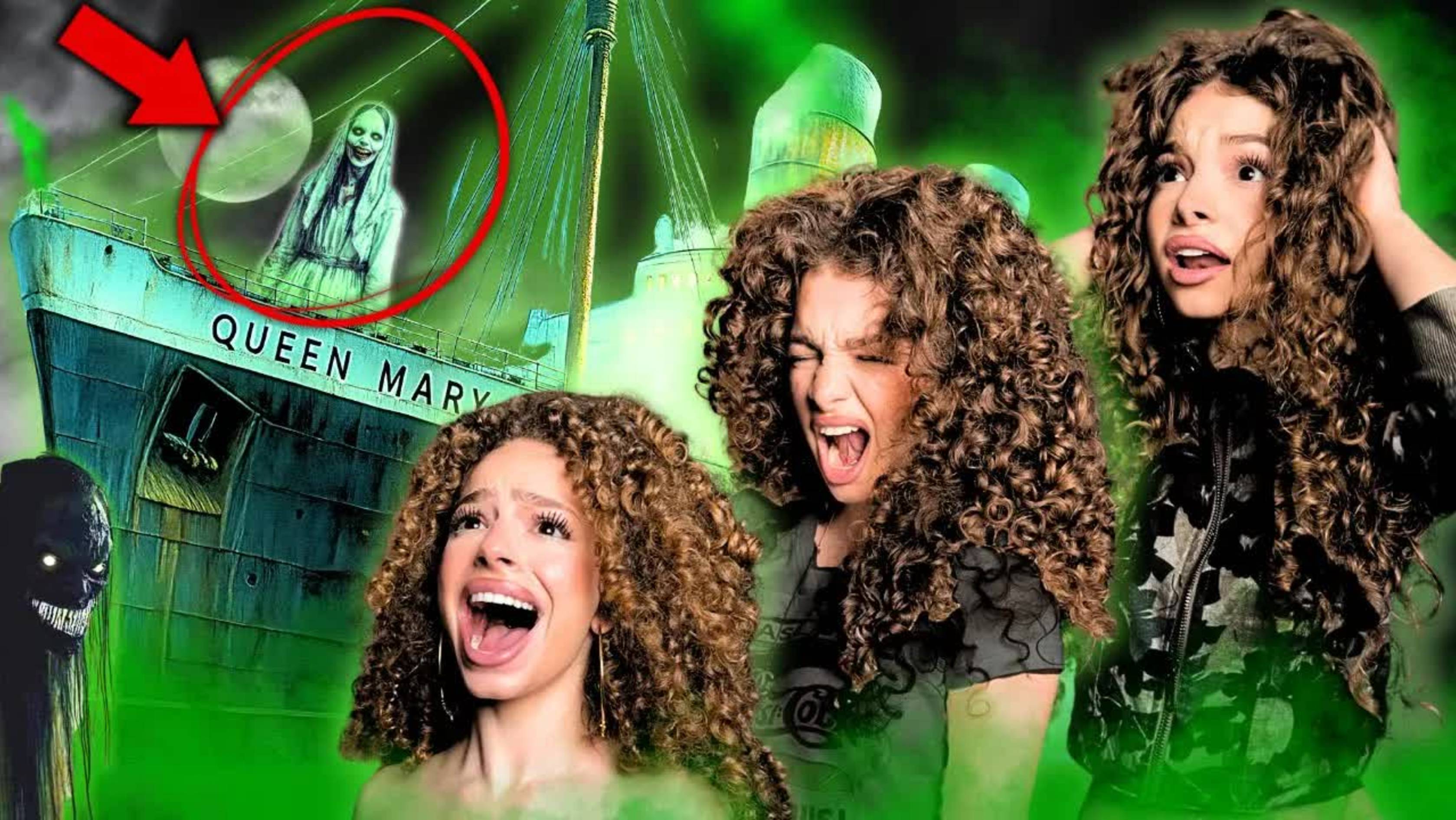 Staying Overnight At The HAUNTED QUEEN MARY HOTEL!