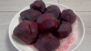 Свекла и польза ! Как приготовить в микроволновке  быстро за 10 минут !