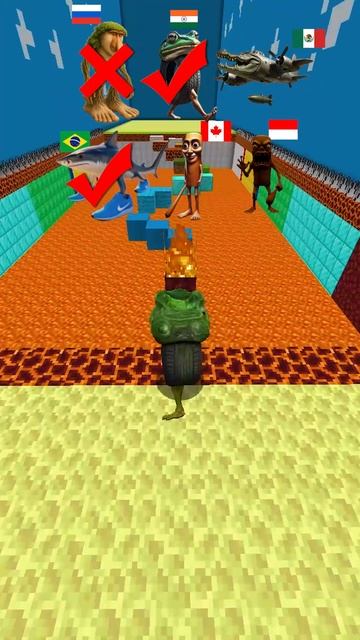 Italian Brainrot VS Clossing Door Challenge 😱 #shorts #minecraft #brainrot #usa смотреть онлайн