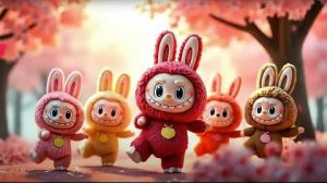 Танцуем и поем вместе с Лабубу. Радость и веселье вместе с Лабубу