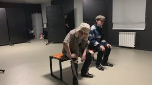 Экзамен по сценическому движению, взаимодействие с предметами 2 курс 1 семестр