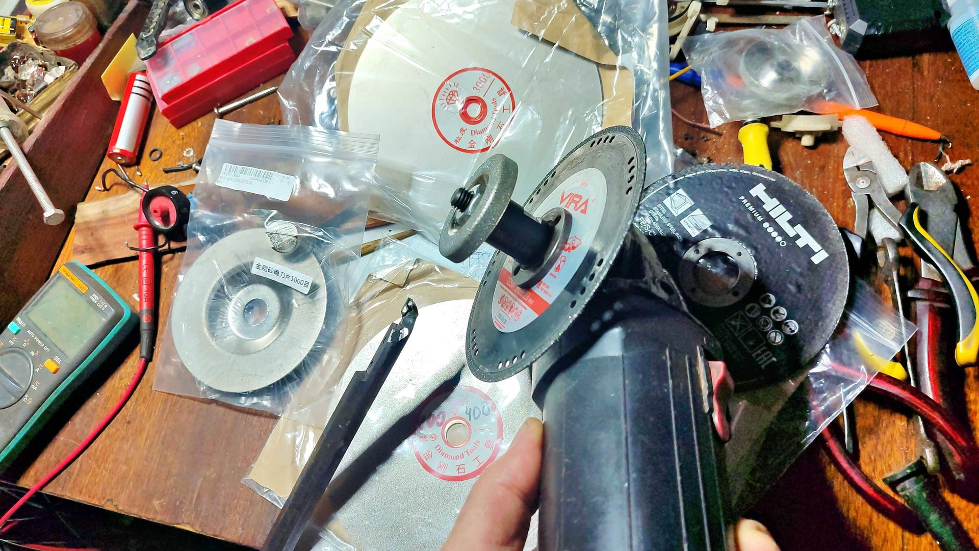 Замена электромотора в УШМ на мотор от блендера. смотреть онлайн