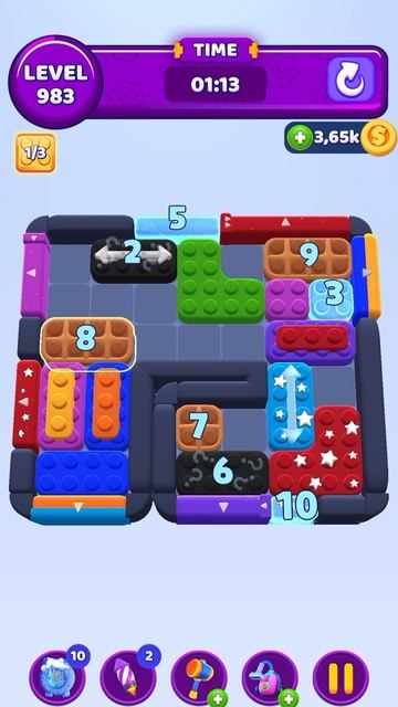 Color Block Jam 983 Уровень смотреть онлайн