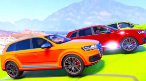 ВНЕДОРОЖНИКИ И ВЕРТОЛЕТЫ Транспорт и Человек-паук, Супергерои, Машинки для Детей Детские Мультфильмы