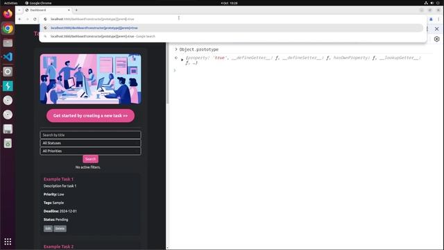 2 Client-Side Prototype Pollution with DOM Invader смотреть онлайн
