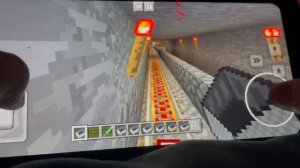 первая линия моего метро в minecraft с модом