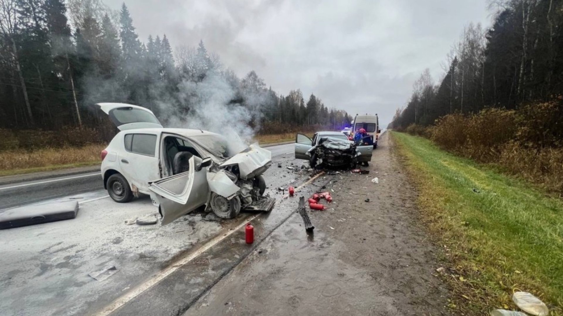 Аварии и ДТП НА ДОРОГАХ — летуны и водятлы не видят куда едут смотреть онлайн