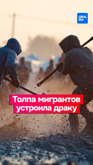 Толпа мигрантов устроила драку в московском ЖК