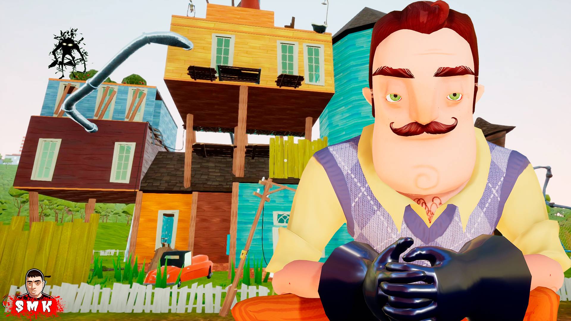 ШОУ ПРИВЕТ СОСЕД!МОЯ ТУПОЙ,МОЯ НЕ ПОНИМАТЬ!ИГРА HELLO NEIGHBOR MOD KIT ПРОХОЖДЕНИЕ МОДА Mr NEIGHBOR! смотреть онлайн