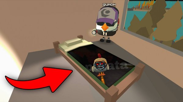 😨 Чикен Ган, но У Мобов Есть Секретные Базы!