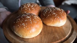 Пышные булочки для бургеров и сэндвичей