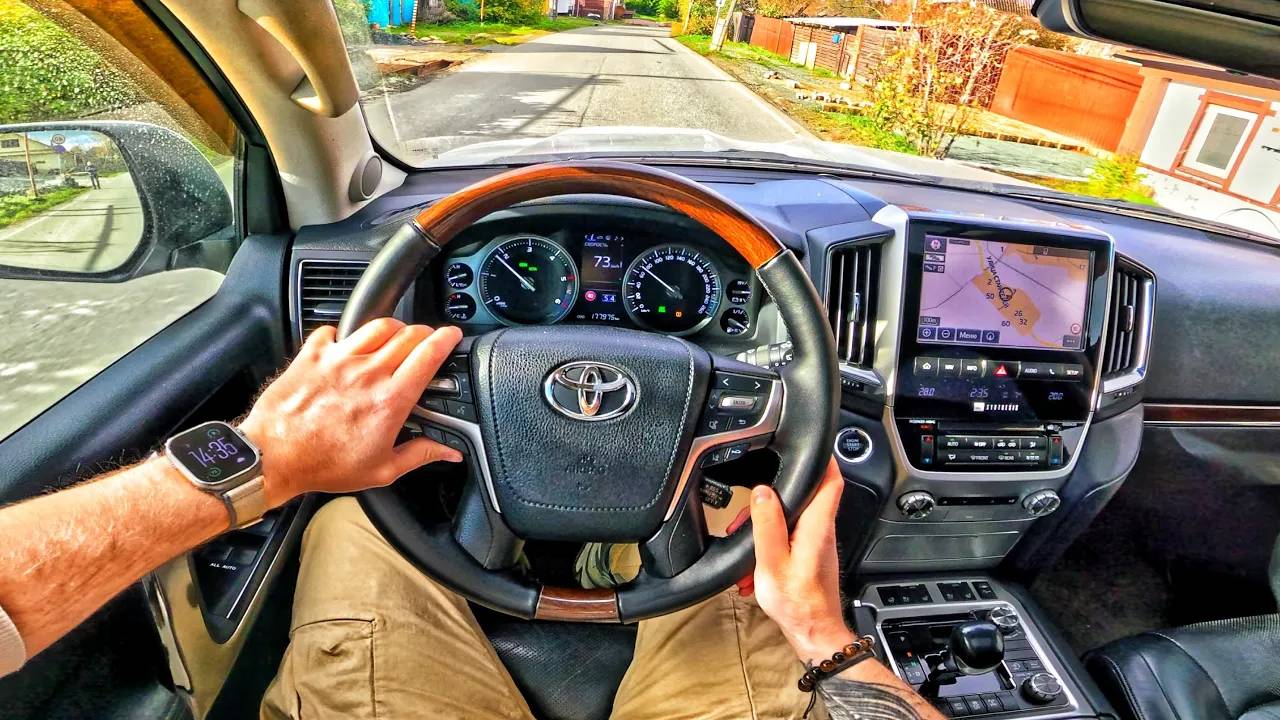 2017 Toyota Land Cruiser 200 4.5 AT - ТЕСТ-ДРАЙВ ОТ ПЕРВОГО ЛИЦА смотреть онлайн