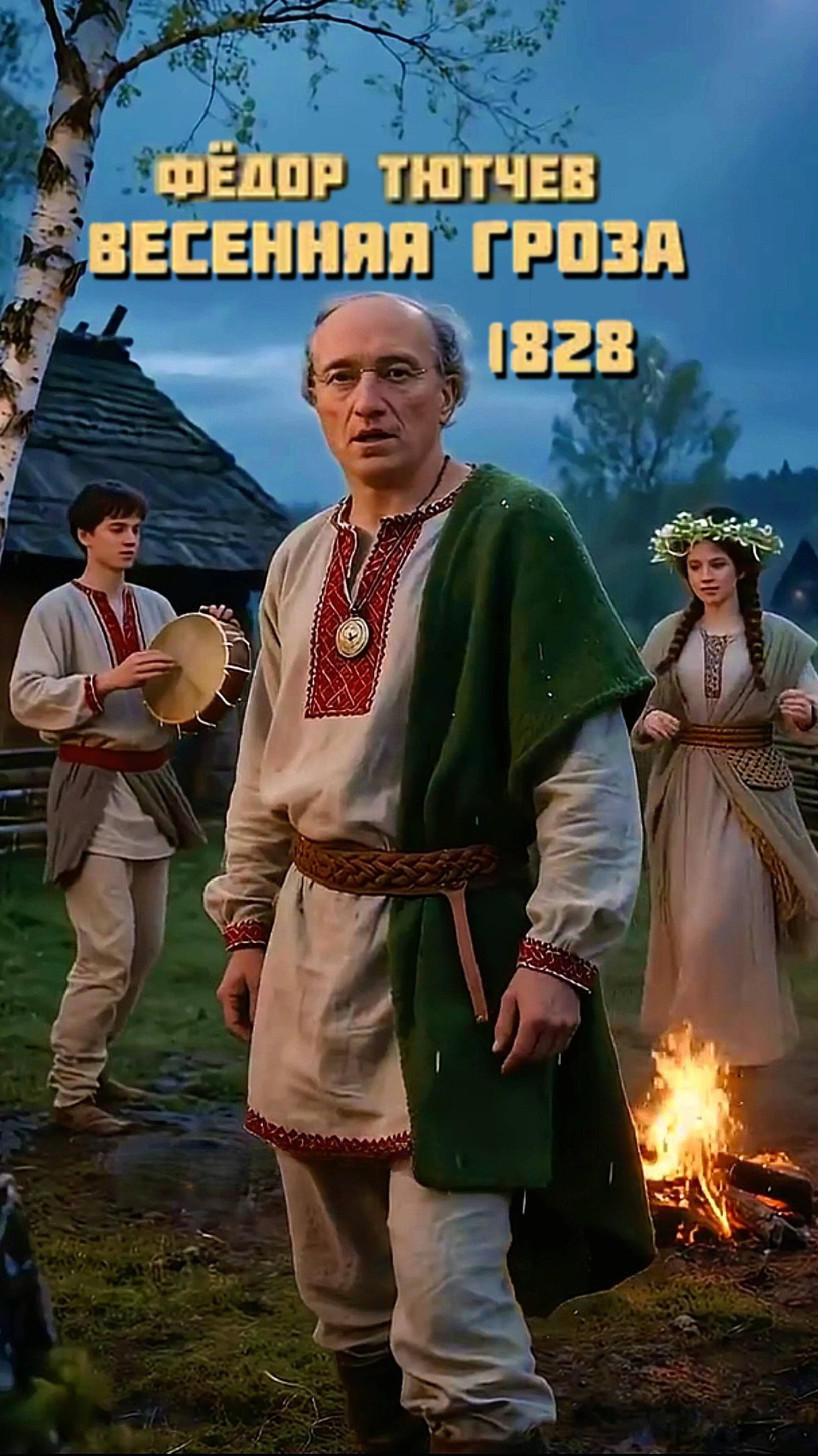 Ф.И. Тютчев — Весенняя Гроза смотреть онлайн