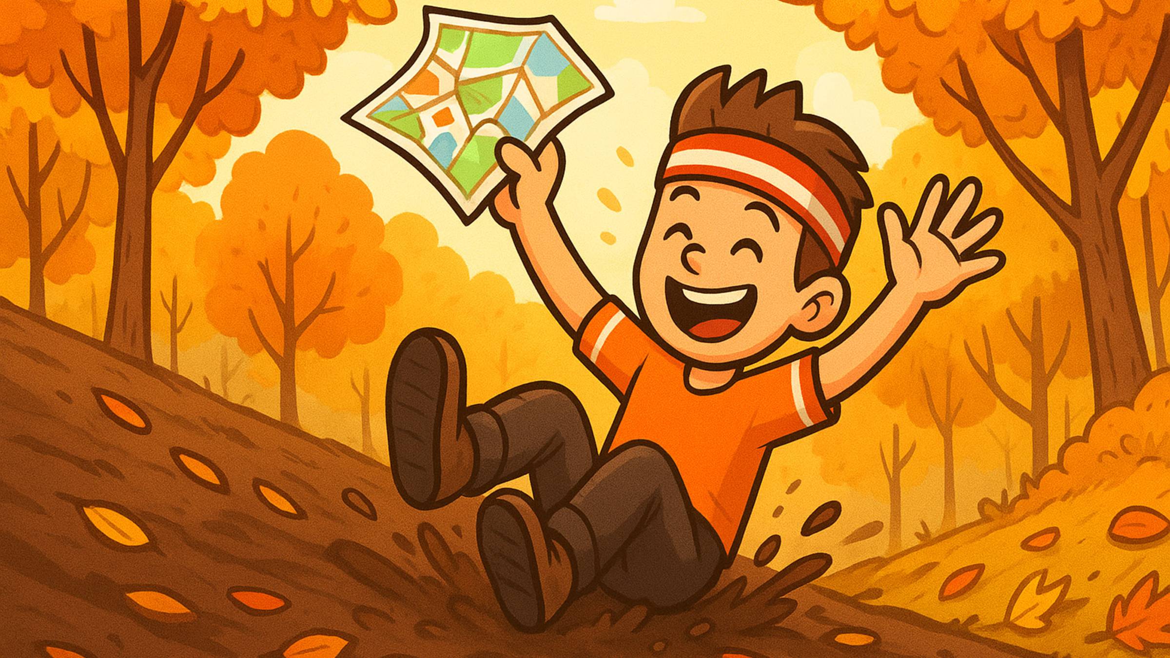 Спринт или классика. Казань, Парк Горького, (Headcam orienteering №100)