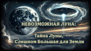 НЕВОЗМОЖНАЯ ЛУНА: Тайна Луны, слишком Большая для Земли