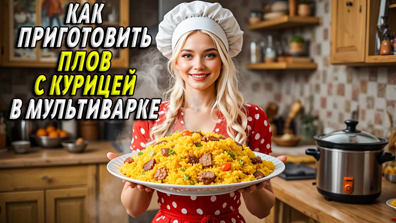Как приготовить плов с курицей в мультиварке смотреть онлайн