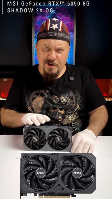 MSI RTX 5050 SHADOW 2X OC — Компактная Сила в 8 ГБ! Полный обзор от CyberArtKZ смотреть онлайн