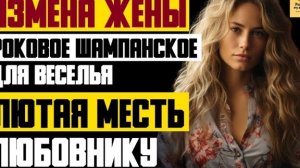 Рассказ мужчины | Измена жены. Роковое Шампанское для Веселья. Лютая месть Любовнику. История